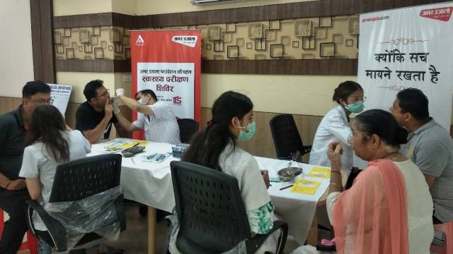 ग्रेनो वेस्ट की सोसाइटी पंचशील ग्रींस में 113 लोगों का निःशुल्क दंत परीक्षण