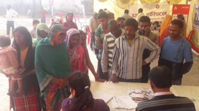 ऊधमसिंह नगर में हुआ 207 लोगों का निःशुल्क स्वास्थ्य परीक्षण