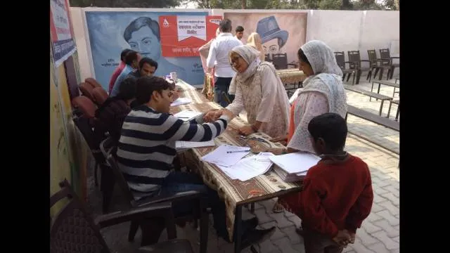 धौलाना के गांव नरायणपुर में 207 लोगों का निःशुल्क स्वास्थ्य परीक्षण