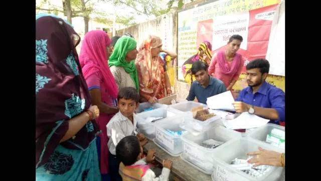 सरधना (मेरठ) के सलावा पीएचसी में निःशुल्क स्वास्थ्य चिकित्सा शिविर का आयोजन।