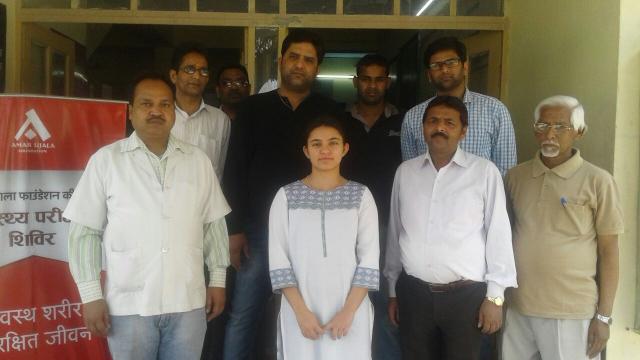 चौखुटिया (अल्मोड़ा) में निःशुल्क स्वास्थ्य शिविर का आयोजन।