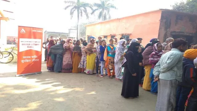 बांकेगंज में बढ़ रही सांस के मरीजों की संख्या