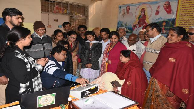 कानपुर के गोविंदनगर में 275 लोगों का निःशुल्क स्वास्थ्य परीक्षण