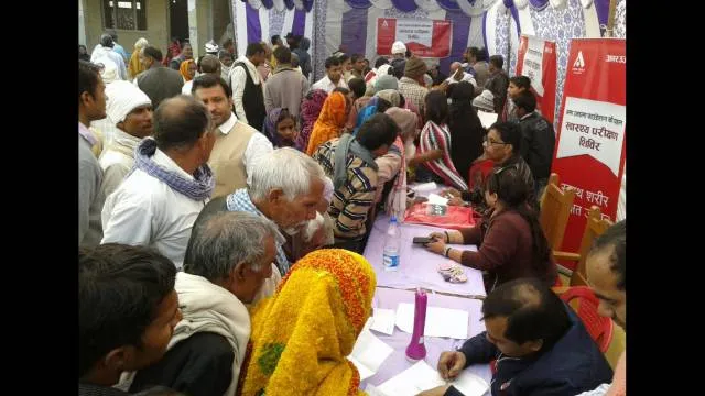 गाजीपुर के नोनहरा गांव में 683 लोगों का निःशुल्क स्वास्थ्य परीक्षण