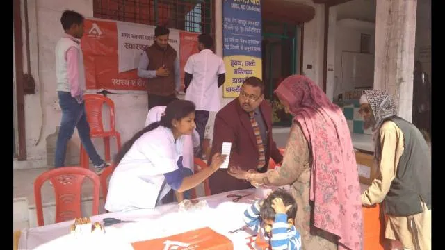 रुड़की के शेरपुर गाँव में 325 लोगों का निःशुल्क स्वास्थ्य परीक्षण