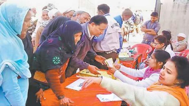 देहरादून के मेहूवाला माफी पंचायत घर में 600 ने कराया निःशुल्क स्वास्थ्य परीक्षण।