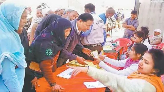 देहरादून के मेहूवाला माफी पंचायत घर में 600 ने कराया निःशुल्क स्वास्थ्य परीक्षण।