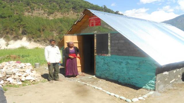 उत्तराखंड के देहरादून में प्राकृतिक आपदा से प्रभावित डेढ़ सौ परिवारों को मिली छत