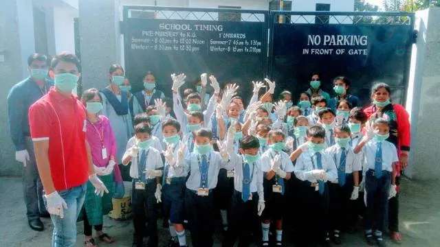 हल्द्वानी के 17 स्कूलों में सफाई अभियान का आयोजन।