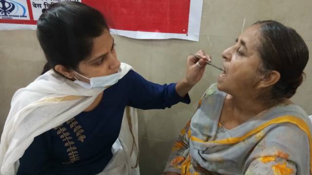 हल्द्वानी के राजेन्द्र नगर स्थित गुरुद्वारे में 32 लोगों ने किया महादान।