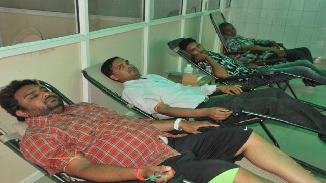 गाजियाबाद के स्प्रिंग फील्ड पब्लिक स्कूल में 32 लोगों ने किया महादान।