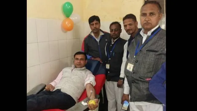गणतंत्र दिवस के अवसर पर एमएमजी अस्पताल में 51 लोगों ने किया महादान
