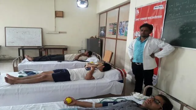 कानपुर, आई.आई.टी. में दो दिनों 538 युवाओं ने किया स्वैच्छिक रक्तदान