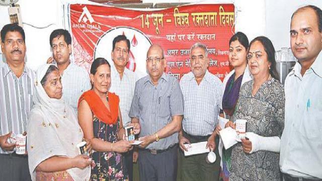 रक्तदान क्षेत्र में क्रांति लाया अमर उजाला फाउंडेशन