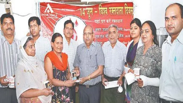रक्तदान क्षेत्र में क्रांति लाया अमर उजाला फाउंडेशन