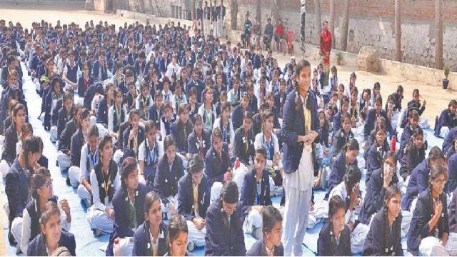 राधाबल्लभ पब्लिक स्कूल हुई पुलिस की पाठशाला।